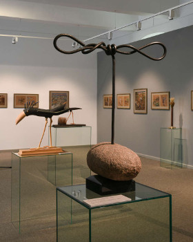 Dviejuose muziejuose – grafiko Broniaus Leonavičiaus darbų paroda