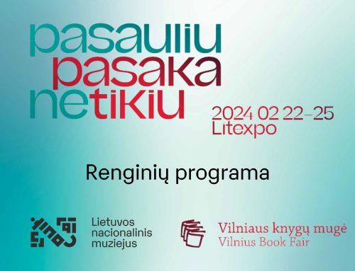 LNM dalyvauja Vilniaus knygų mugėje (2024 m. vasario 22-25 d.) parodų centre LITEXPO